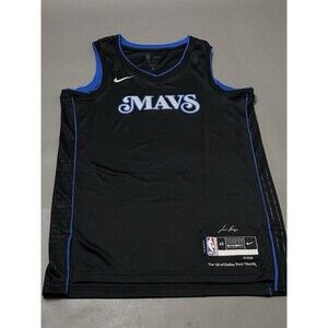 Dallas Mavericks Nike Authentic Blank City Edition Nike Jersey Size S NBA NWOT
